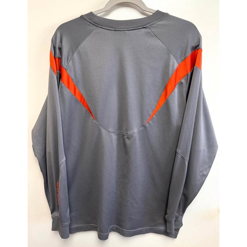Nike Oregon State Beavers Gray Dri-Fit Long-Sleeve Shirt, Men’s Medium - Picture 2 of 4